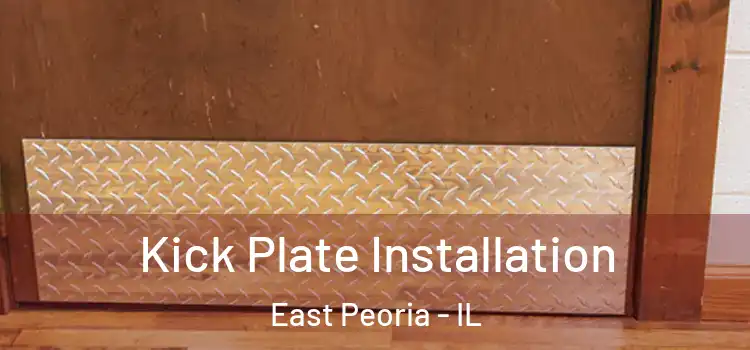 Kick Plate Installation East Peoria - IL
